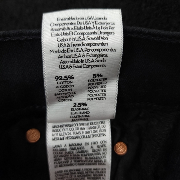 Mother The High Waisted Rider Skimp Jeans In Not Guilty - Picture 10 of 14